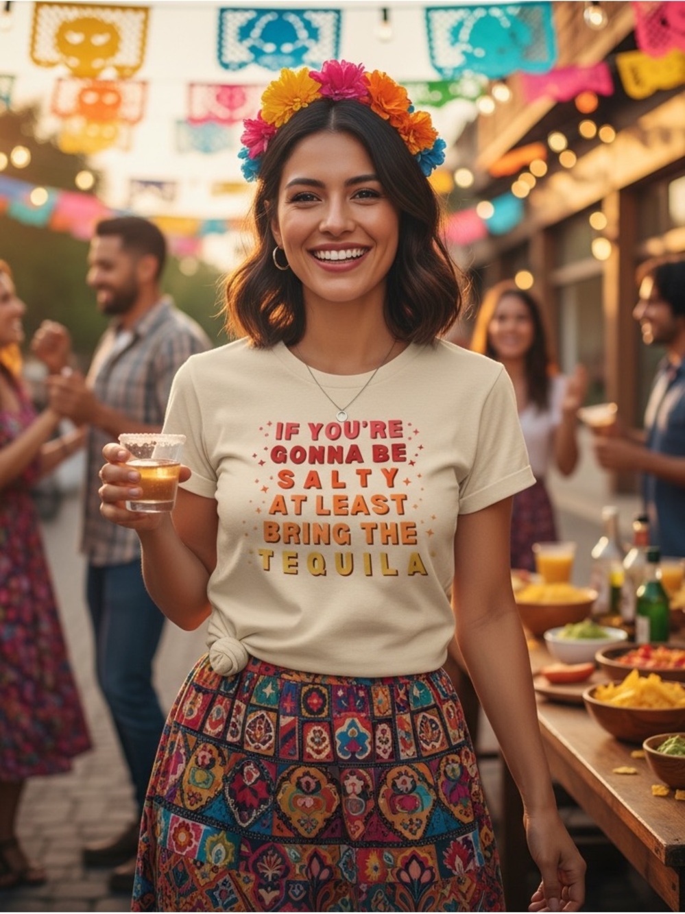Panache Apparel T-shirt – “If You’re Gonna Be Salty" - NWOT
